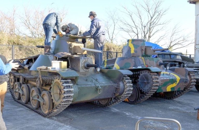 「九五式軽戦車・撮影用実物大プロップ」お別れ会 in 大洗！？ | 社長の小部屋の情報 | 株式会社カマド | 車のことなら何でもカマド！JR ...